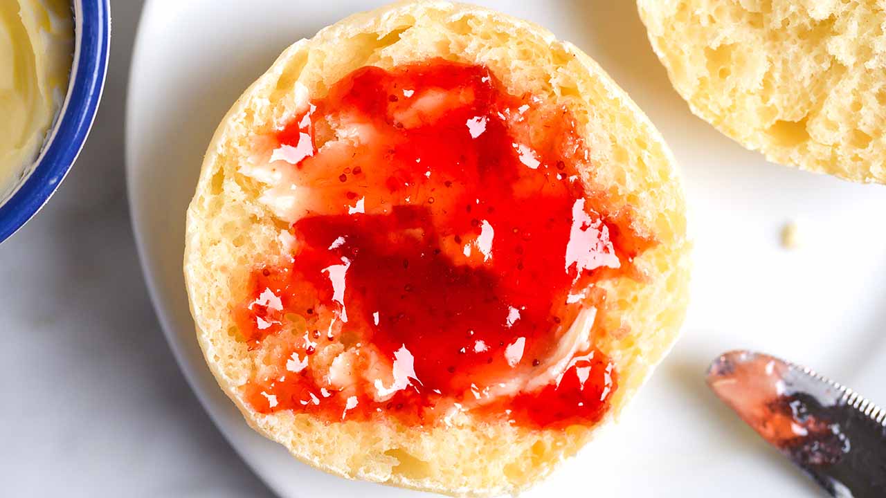 Homemade English Muffins Recipe Video